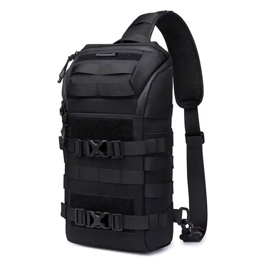 Vandring Crossbody Ryggsäck – Taktisk & Vattentålig med MOLLE
